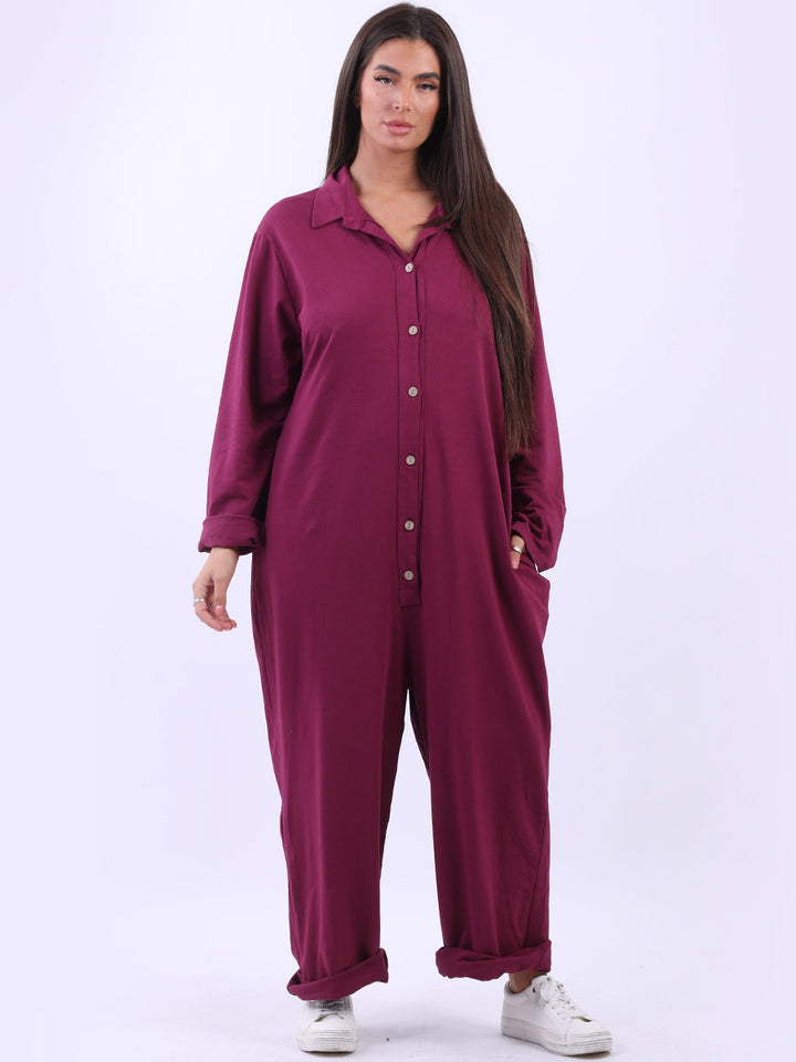 Women Cotton Jumpsuit