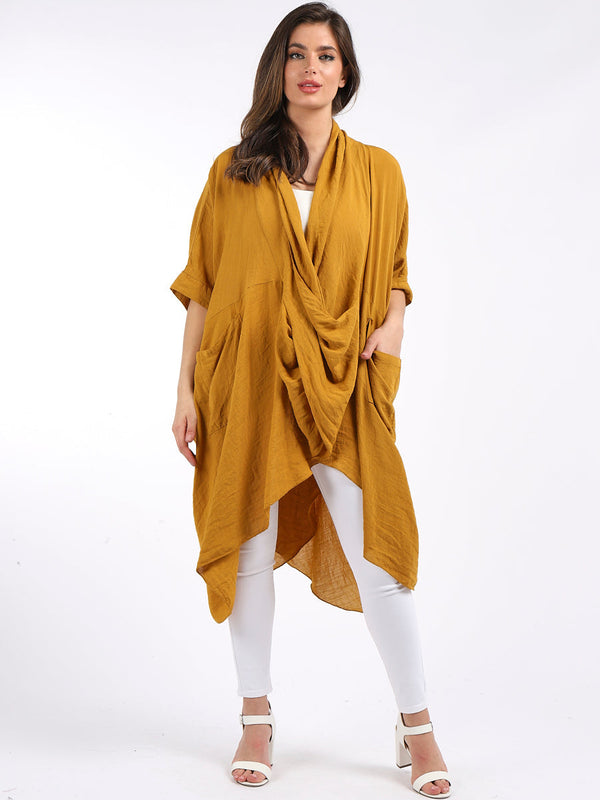 Italian Cowl Neck Top