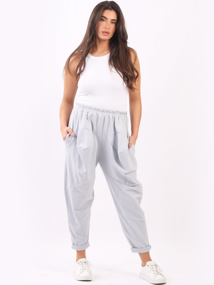 Plain Cotton Trouser