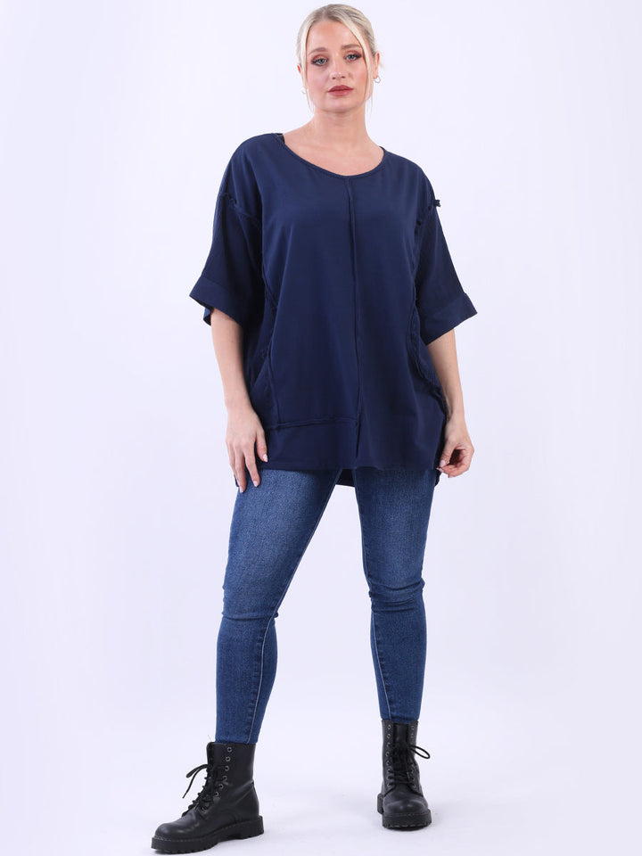 Hopsack Baggy Cotton Top