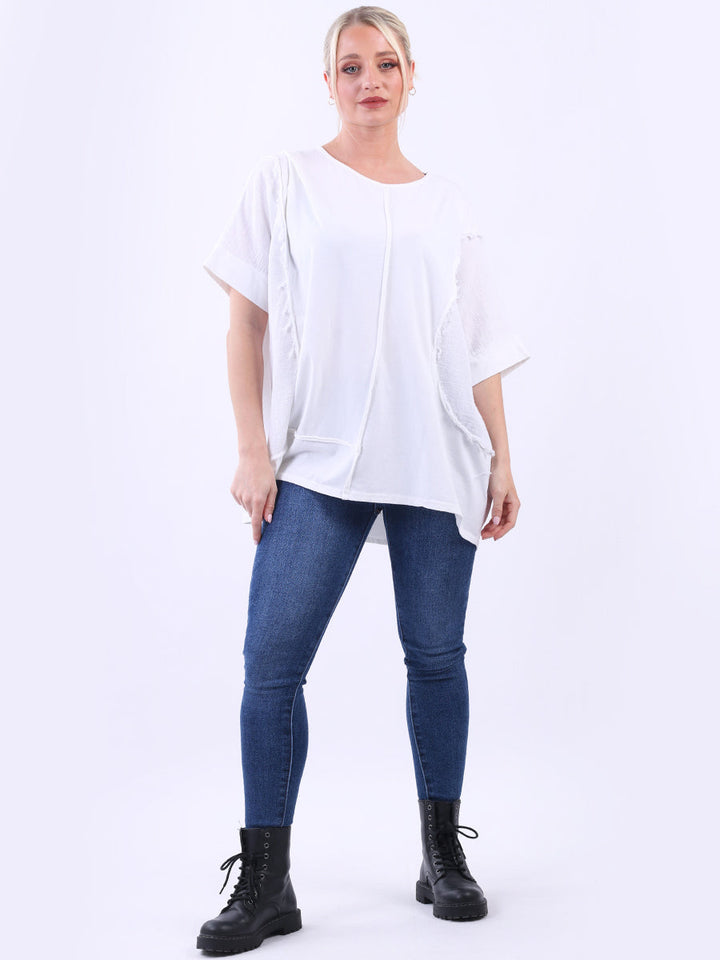 Hopsack Baggy Cotton Top