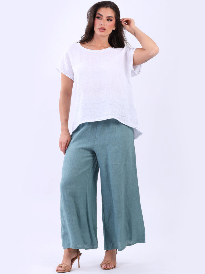 Linen Baggy Top