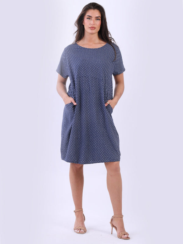 Ditsy Floral Print Midi Quirky Dress