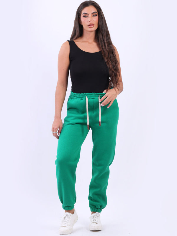 Plain Fleece Universal Fit Women Cotton Trouser