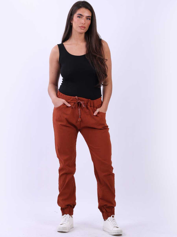 Classic Ladies Solid Magic Pant