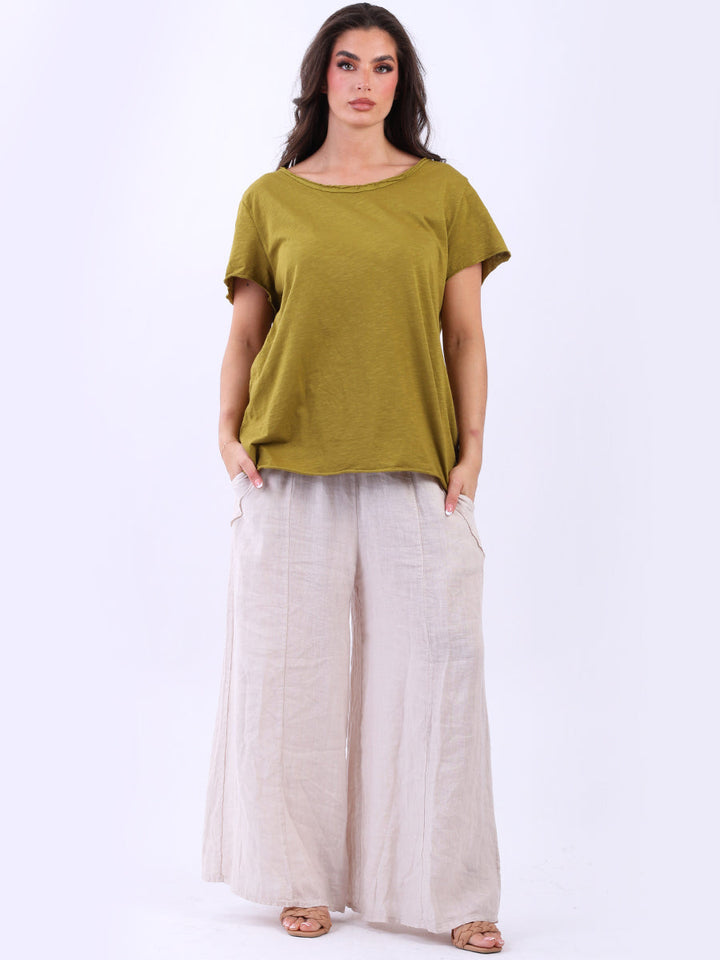 Plain Cotton Ladies T-Shirt