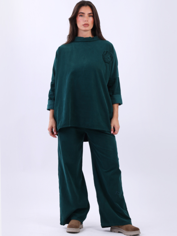 Women Cotton Corduroy Top