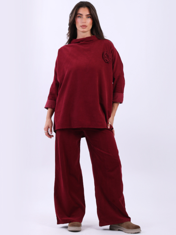 Women Cotton Corduroy Top