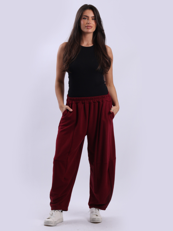 Solid Cotton Trouser