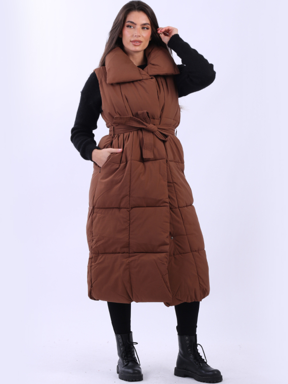 Oversized Bomber Puffer Gilet