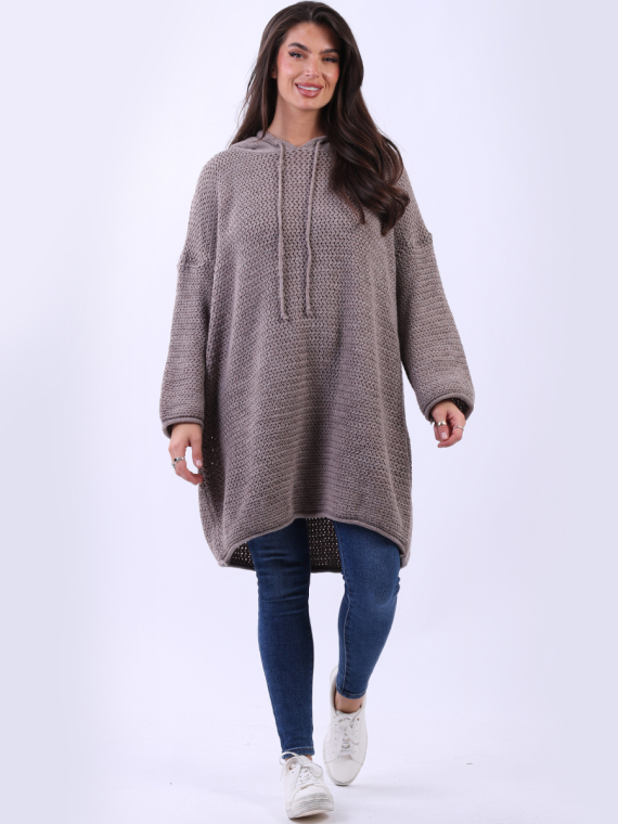Long hoodie jumper discount