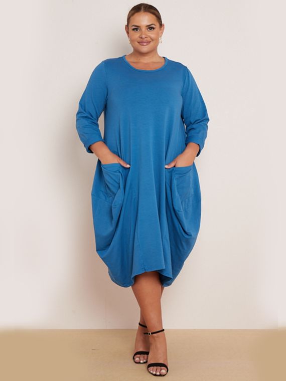 Cotton sundress plus 2025 size