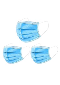 3 Ply ISO Certified Disposable Surgical Face Mask (PACK OF 50)