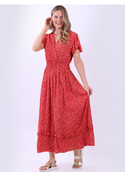 Floral Print Boho Summer Maxi Dress