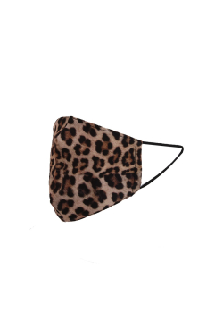 Leopard Print Reusable Cotton Face Mask (PACK OF 5)