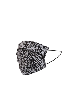 Zebra Print Washable Cotton Face Mask (PACK OF 5)