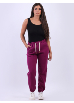 Plain Fleece Universal Fit Women Cotton Trouser