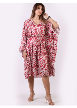 Wave Print Ladies Waist Belt Kaftan