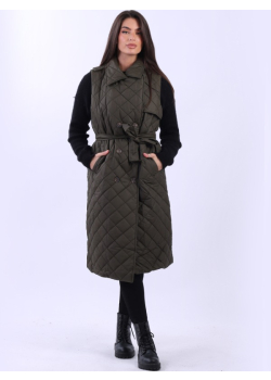 Women Plus Size Double Breasted Gilet